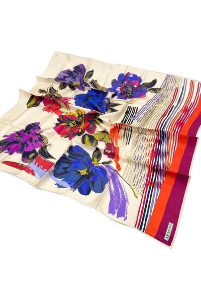 Armine Μεταξωτό Φουλάρι 2024 Χειμώνας - 9047-33 Twill