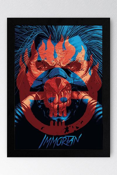 Saturn Pictură înrămate de Mad Max Immortan - Pictură poster de film Crazy Max