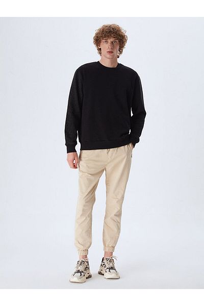Ltb Crew Neck Black Sweatshirt