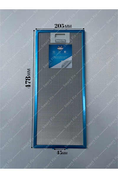 Ozba Ticaret 205x478 Mm | Aspiratör & Davlumbaz Tel Yağ Filtresi | Model: 919...