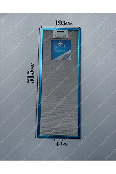Ozba Ticaret 195x515 Mm Aspiratör & Davlumbaz Tel Yağ Filtresi 19,5x51,5 Cm