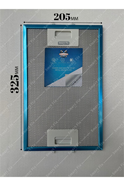 Ozba Ticaret 205x325 Mm Aspiratör & Davlumbaz Tel Yağ Filtresi 20,5x32,5 Cm