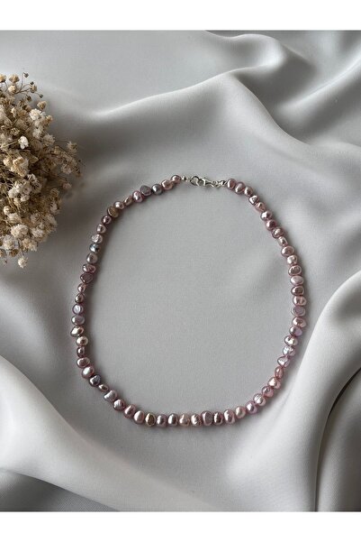 DURAN TAKI TASARIM Hakiki Inci Gümüş Kolye