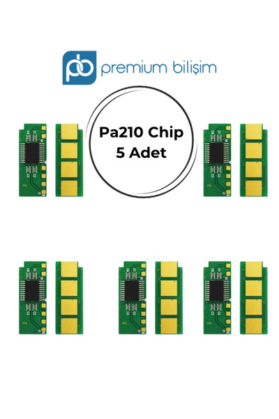 Pantum Pa210 / Pa-210 Chip (5 Adet) - P2200/2500 & M6500/6550/6600