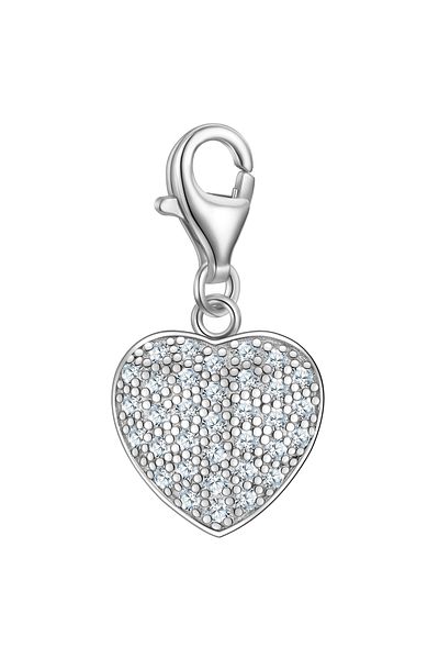 Rafaela Donata Silbercharm Charm Sterling Silber Zirkonia weiß