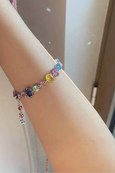 sahrastyle Çok Renkli Taşlı Bileklik