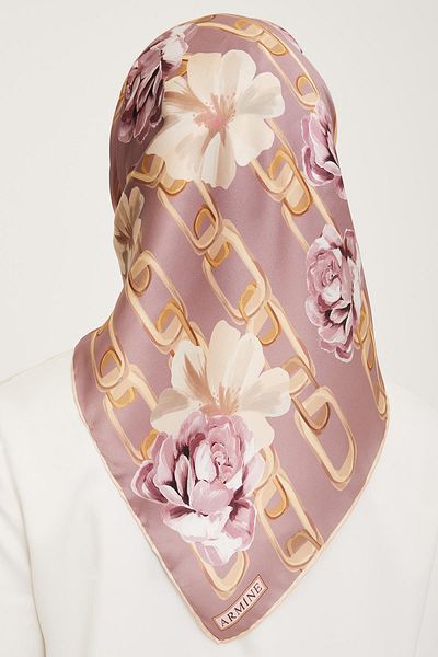 Armine Μεταξωτό Φουλάρι Twill 23ka9034 2x10