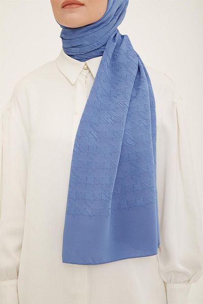 Armine Şal Capri Trend - 2 - Albastru denim 05