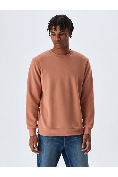 Ltb سويت شيرت رمادي - قصة مريحة