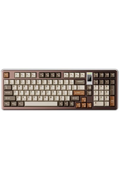 Ajazz AC100 Max Alüminyun Gövde 8000Mah  3 Modlu Hot-Swap Gasket Mount Mekani...