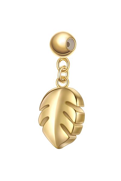 Glanzstücke München Silbercharm Charm Sterling Silber gelbgold