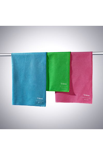 Silva Triple Pack Microfiber Kaca Glass Cloth
