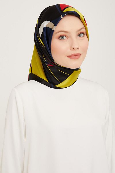 Armine 2024 Winter Silk Twill Scarf - 9050-37