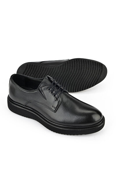 Ziya Genuine Leather Black Men's Shoes - 1511025 Z482
