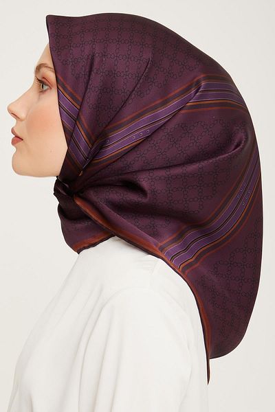 Armine Μεταξωτό κασκόλ Twill 23ka9054 06