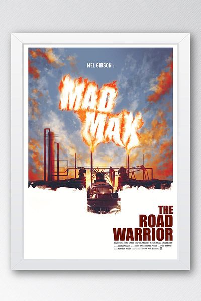 Saturn Mad Max The Road Warrior Pictură înrămate - Pictură poster film Crazy Max