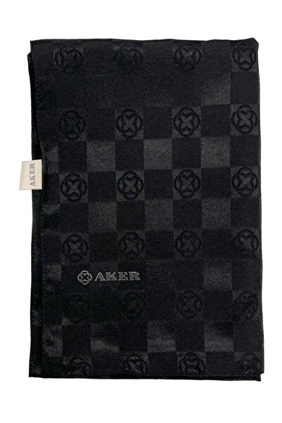 Aker Монограма Dama Шаль - Чорний 911