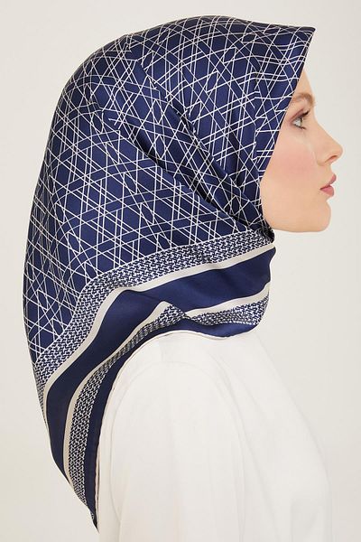 Armine 2024 Καλοκαίρι Twill Σ Silk Φουλάρι - 9167-03
