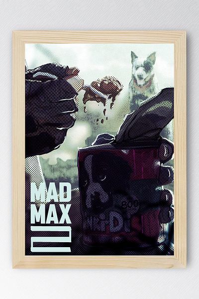 Saturn Πίνακας με κορνίζα Mad Max - Πίνακας αφίσας ταινίας Mad Max