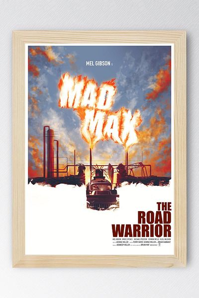 Saturn Mad Max The Road Warrior Pictură înrămate - Pictură poster film Crazy Max