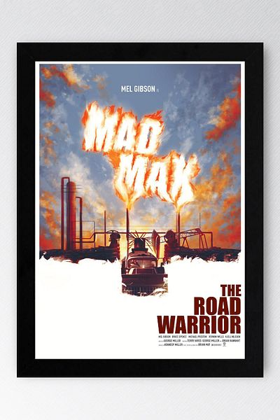 Saturn Mad Max The Road Warrior Pictură înrămate - Pictură poster film Crazy Max