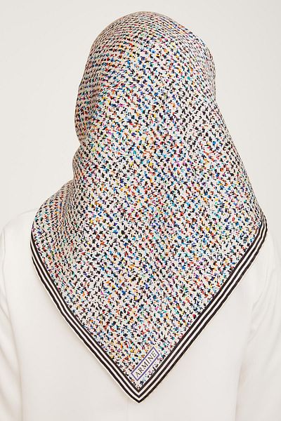 Armine 2024 Χειμερινό Μεταξωτό Κασκόλ - 9013-04 Twill