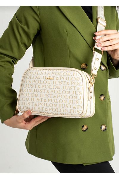 Just Polo Valley 3 Compartments Women's Hand Shoulder Cross-Body Bag