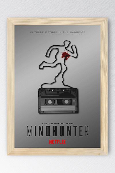 Saturn Mindhunter Framed Painting - Tv Series Poster Painting