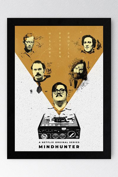 Saturn Pictură înrămată Mindhunter - Pictură poster de serie