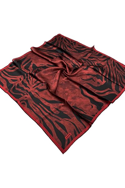 Aker İpek Eşarp - 8478701-315 Bordo Sura