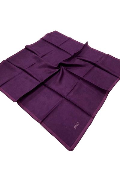 Aker Eșarfă mov Twill Mătase 7208713-912