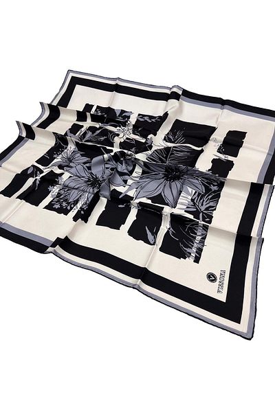 Vissona Twill Silk Scarf - 51019 - 0028-0001