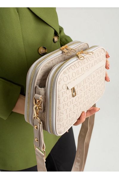 Just Polo Valley 3 Compartments Women's Hand Shoulder Cross-Body Bag