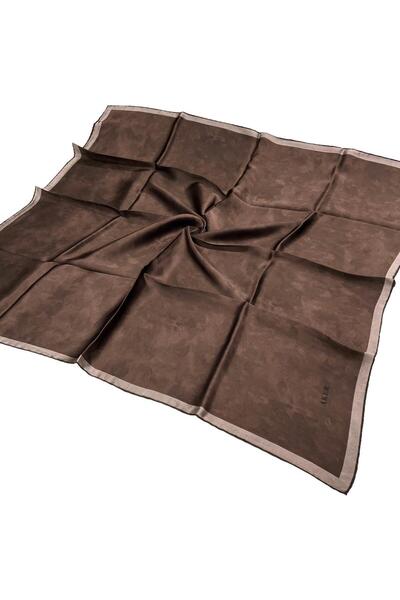 Aker İpek Eşarp - 7208701-338 Kahve Sura