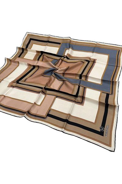 Vissona Μεταξωτό κασκόλ Twill - 16719 - 0019-0027