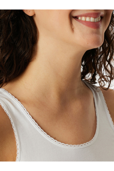 Schiesser Unterhemd Modern Multipacks Unterhemd Unterzieh-Shirt Ärmellos