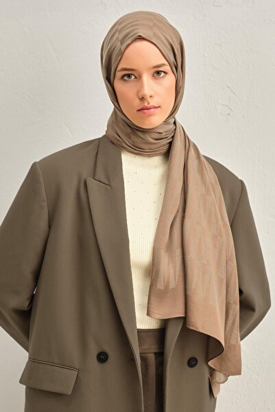 Armine Trend Lyon Shawl - 3 - Brown 247322