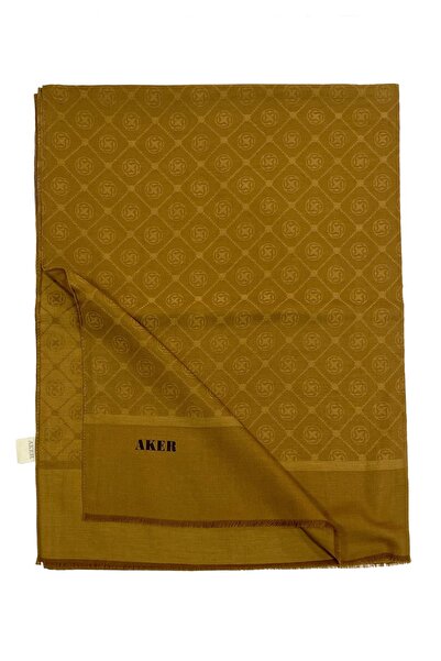 Aker Cotton Şal - Açık Kahve 930