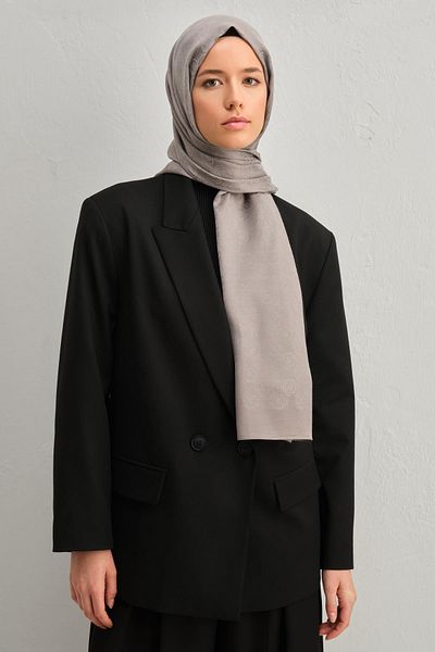Armine Trend Lyon Shawl - 2 - Dark Gray 245360