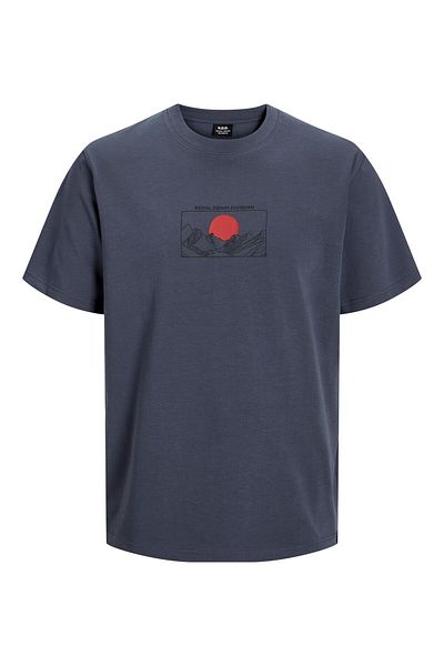 R.D.D. ROYAL DENIM DIVISION T-shirt RDD Gedruckt Rundhals T-shirt