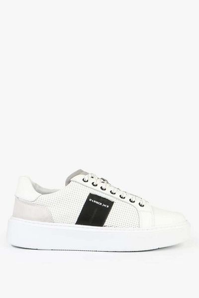 Hammer Jack Orlean m White Black Men's Casual Shoes 24195-m