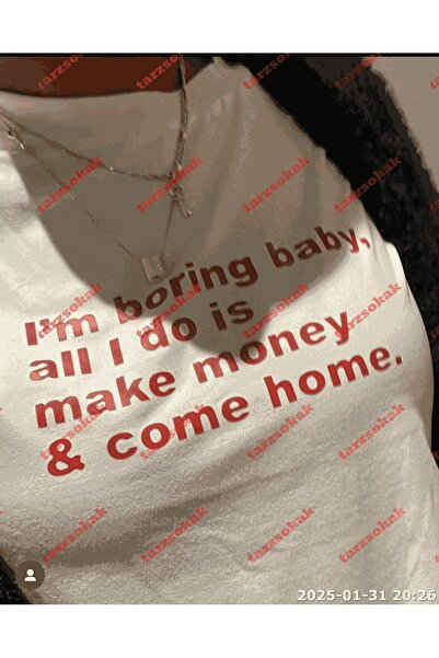 TIMESWASTINGIRL Tricou oversize unisex cu slogan scris TWGWBR62