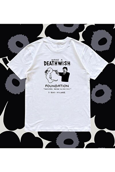 TIMESWASTINGIRL Tricou unisex oversize Casper scris Y2k