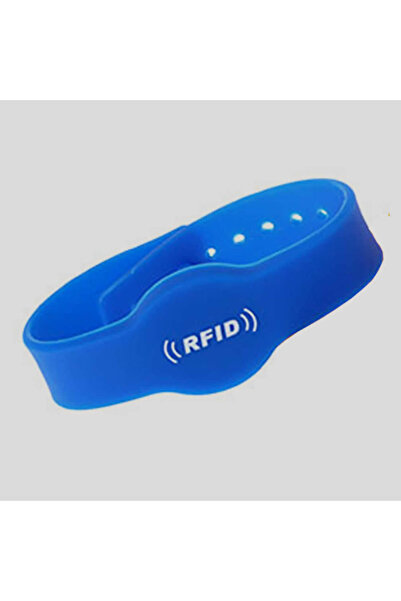 Genel Markalar 13.56Mhz Rfid Manyetik Bileklik Mavi Su Geçirmez Silikon Proximity Göstergeç 13.56 Mhz Kapı Geçiş