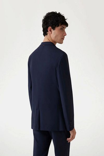 Guess Tyron Blazer Men's Navy Blue Jacket M5Rn09Wgup2-G7V2