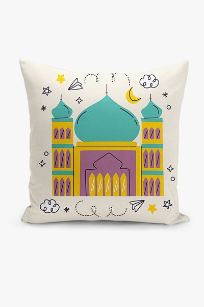 Filamente Husă de pernă cu model Ramadan, imprimată digitală pe două fețe - Ramadan
