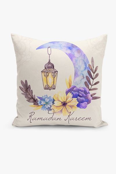 Filamente Husă de pernă cu model Ramadan, imprimată digitală pe două fețe - Ramadan