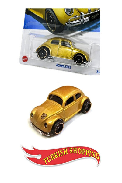 HOT WHEELS 1:64 Ölçek Transformers Bumblebee Vosvos Gold