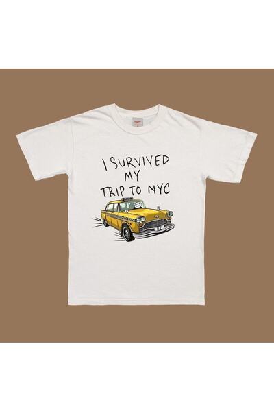 TIMESWASTINGIRL Tom Holland I Survived My Trip To Nyc Tshirt