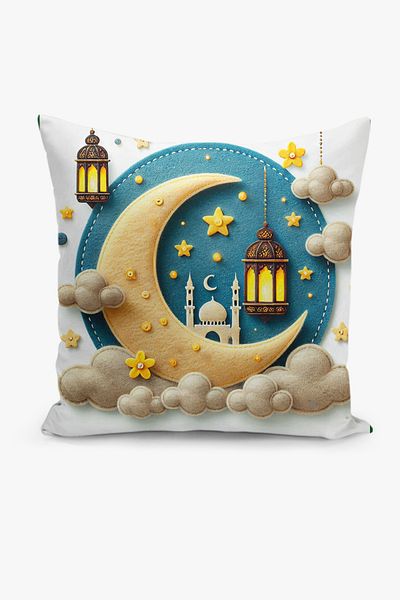 Filamente Husă de pernă cu model Ramadan, imprimată digitală pe două fețe - Ramadan